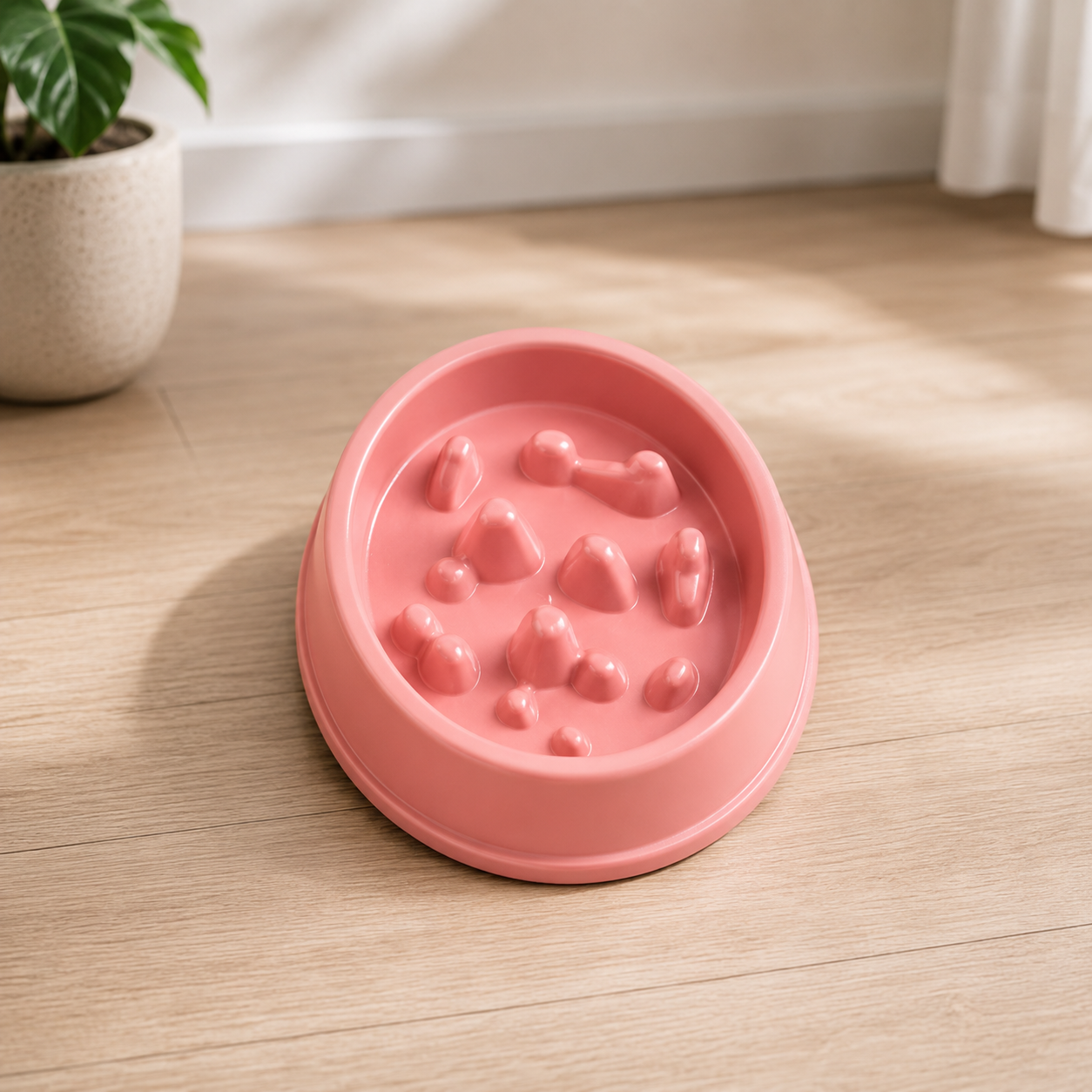 Zugo Mountain Peak Slow Feeder Bowl