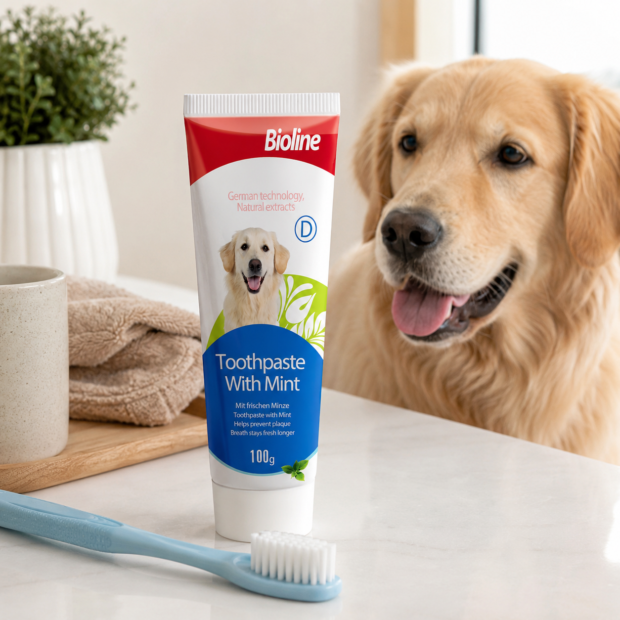 Bioline Toothpaste Mint Flavour 100G