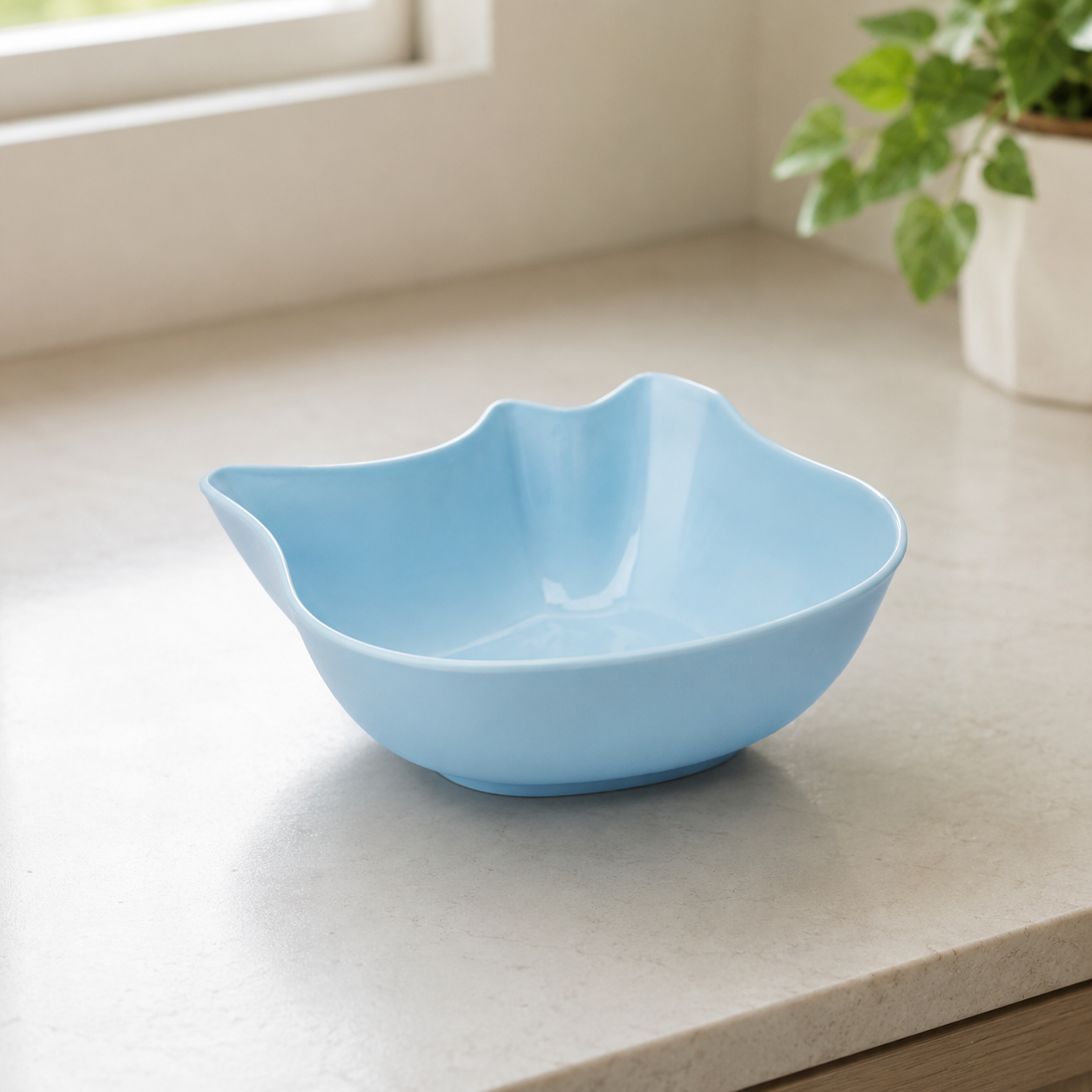 Zugo Pastel Cat Face Bowl