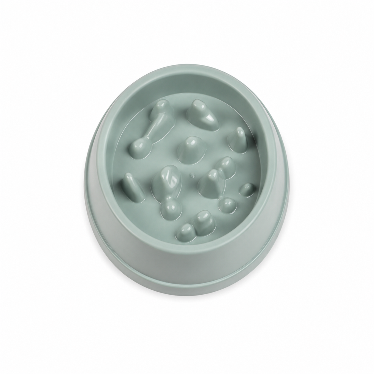 Zugo Mountain Peak Slow Feeder Bowl