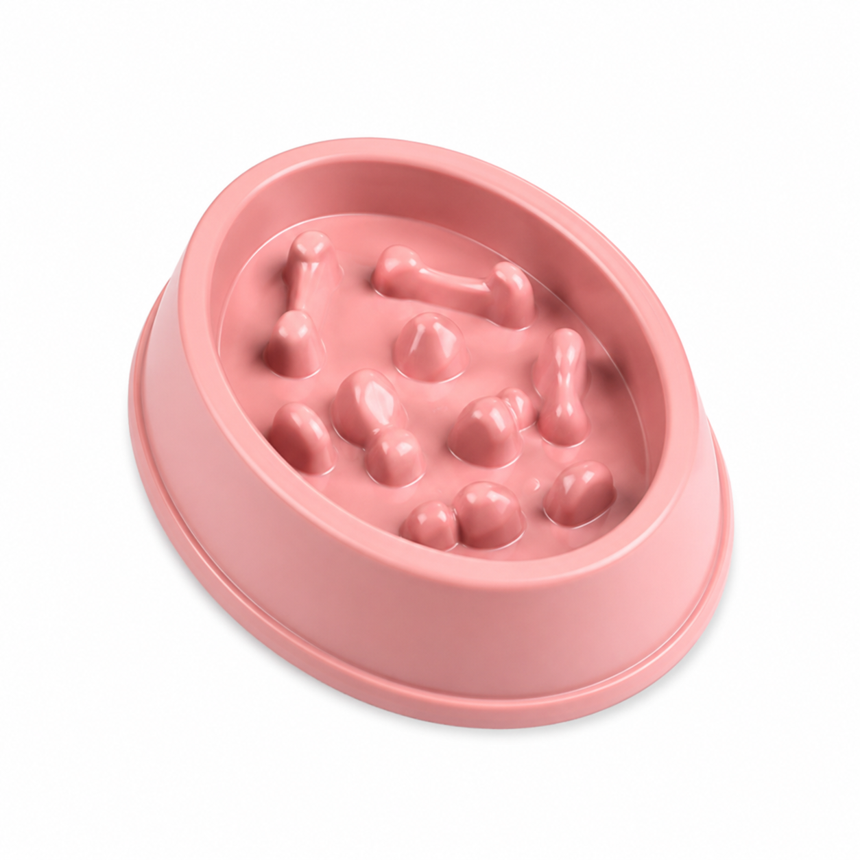 Zugo Mountain Peak Slow Feeder Bowl