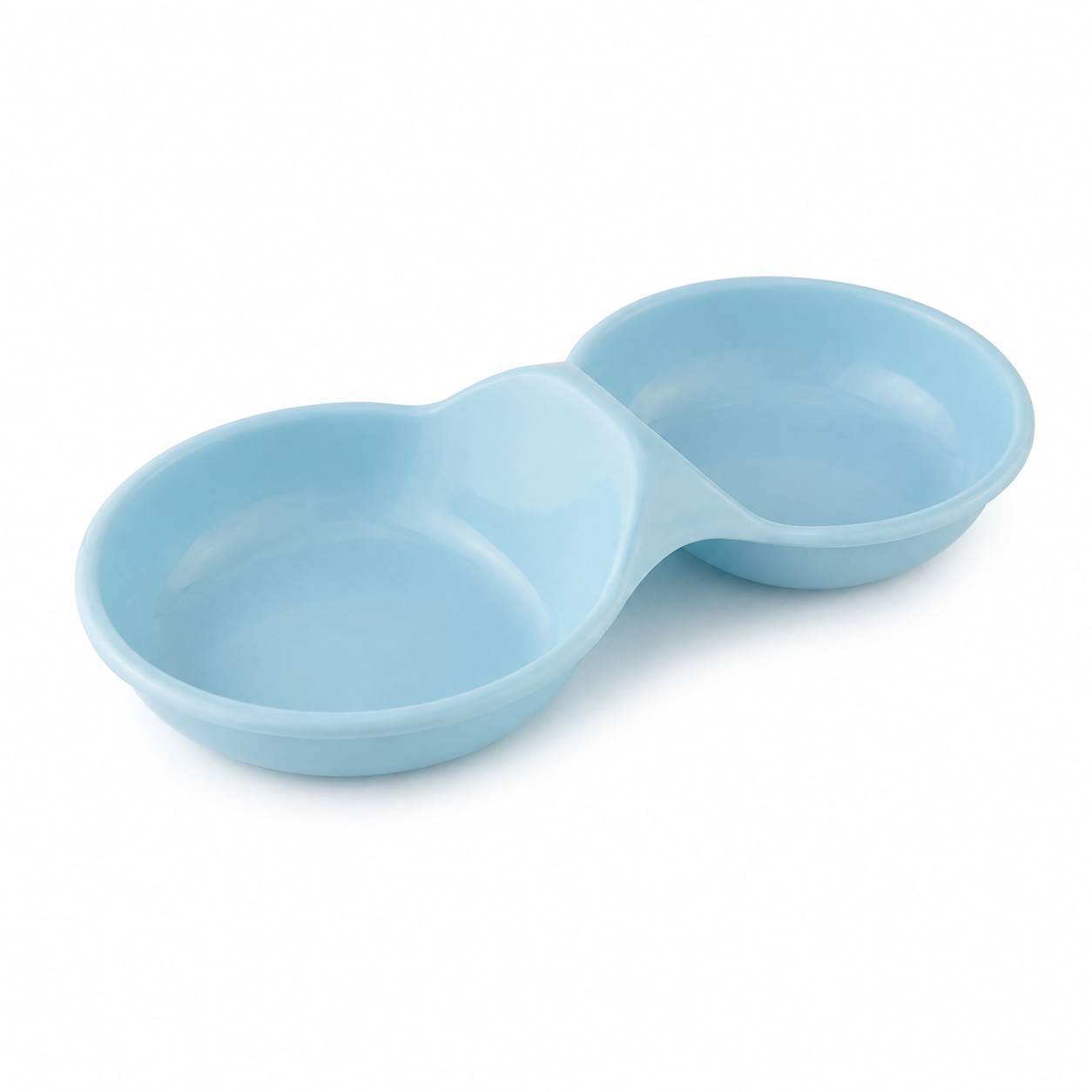 Zugo Pastel Shallow Double Bowl