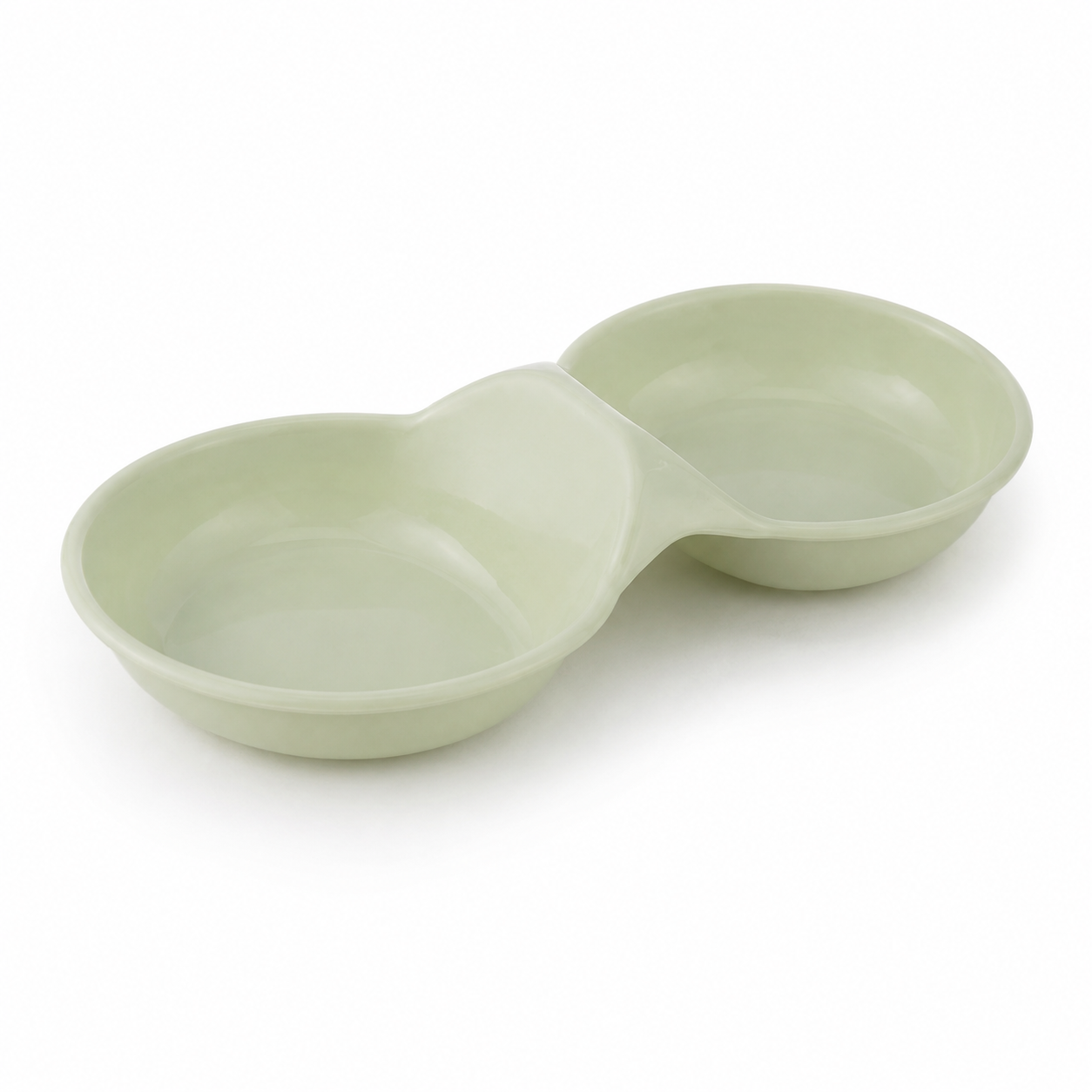 Zugo Pastel Shallow Double Bowl