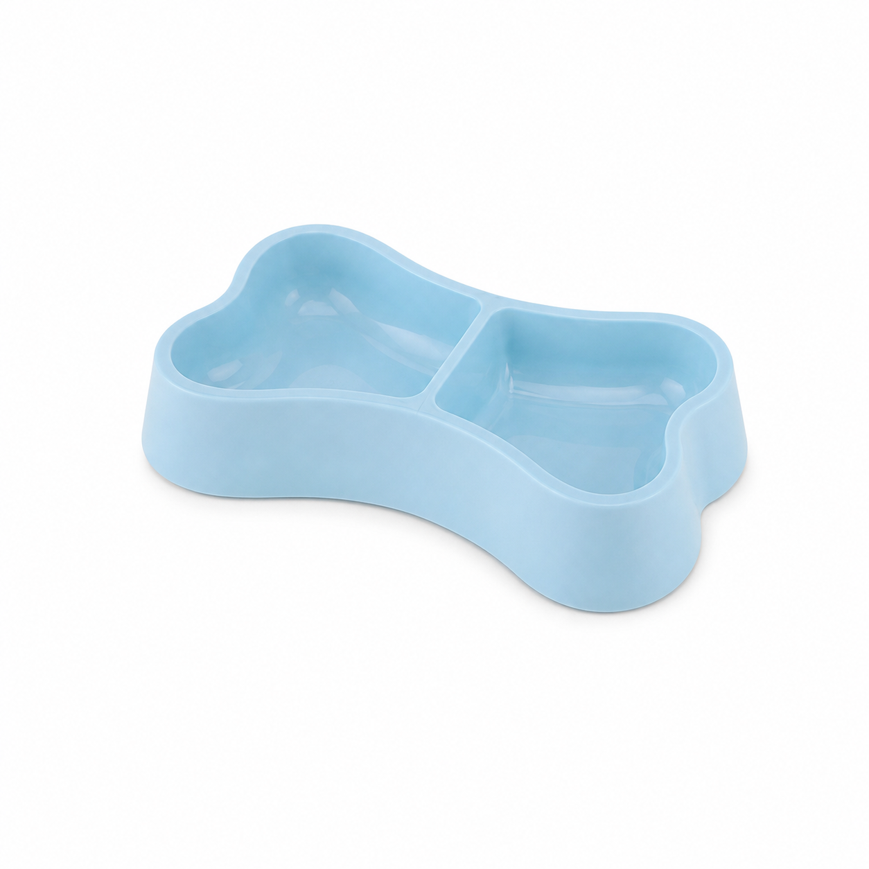 Zugo Pastel Bone Double Bowl