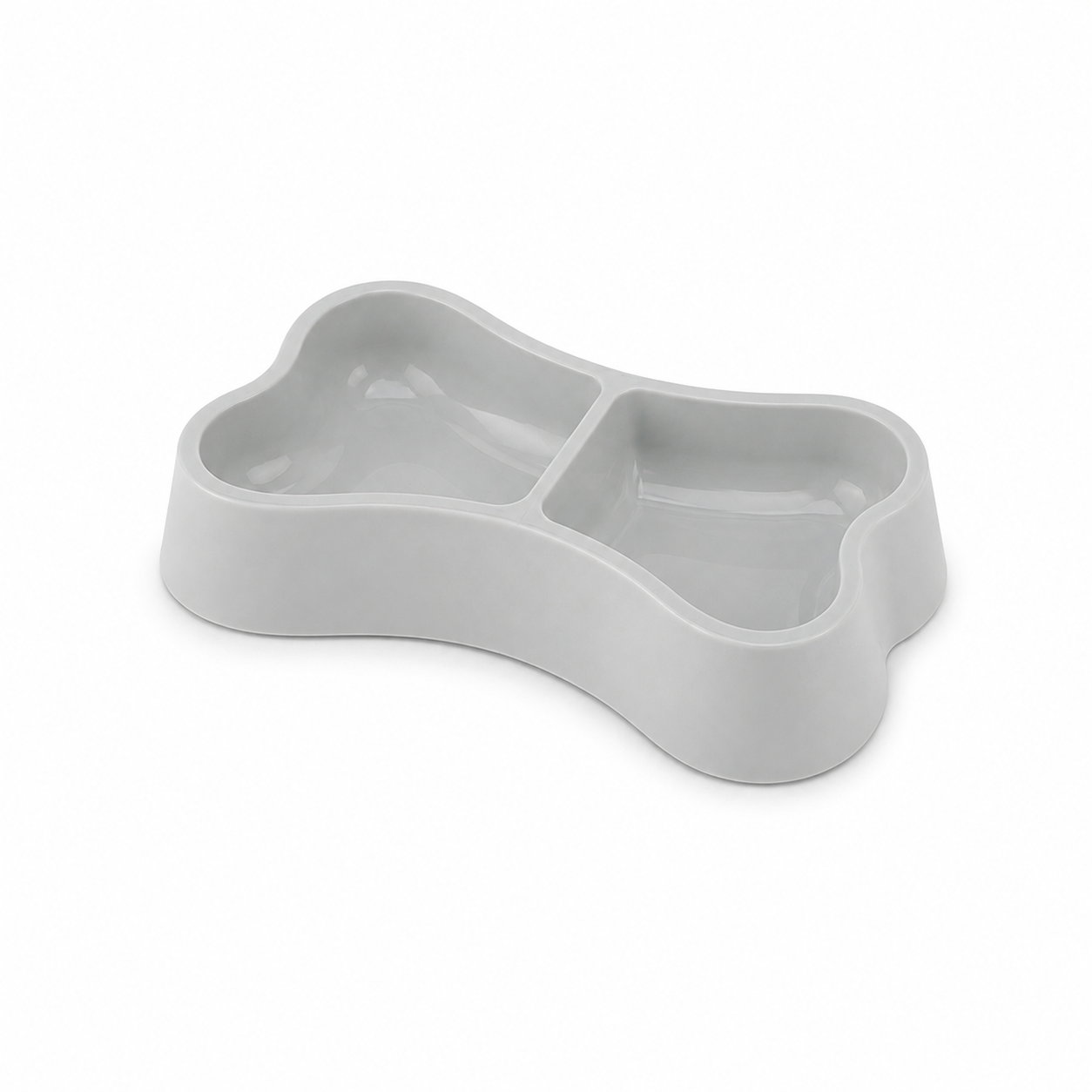 Zugo Pastel Bone Double Bowl