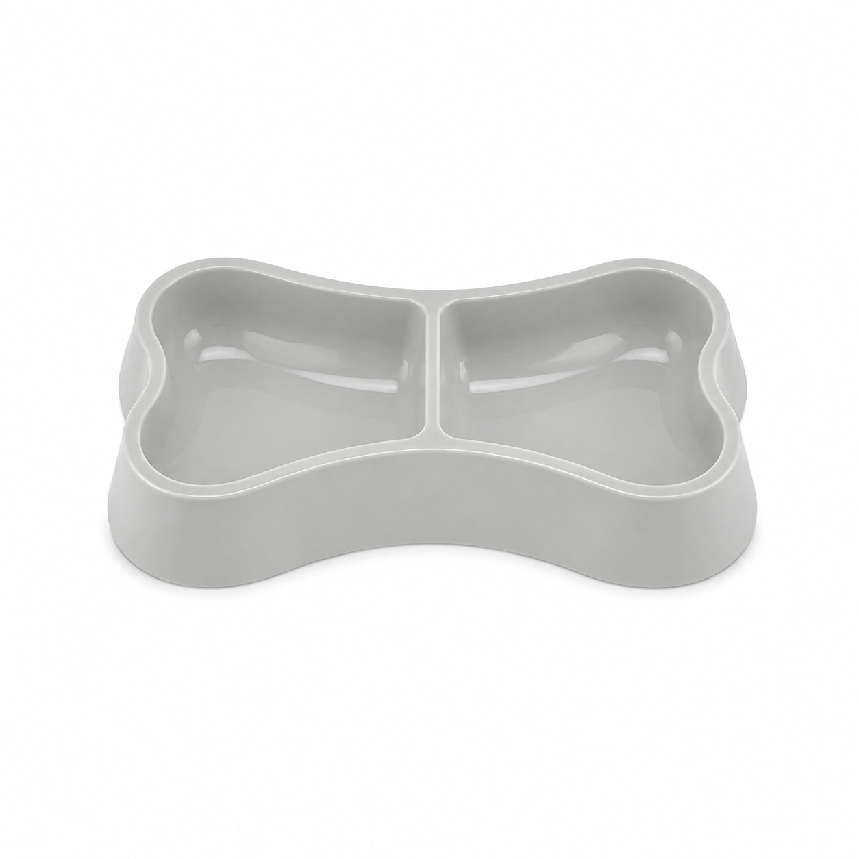 Zugo Pastel Bone Double Bowl