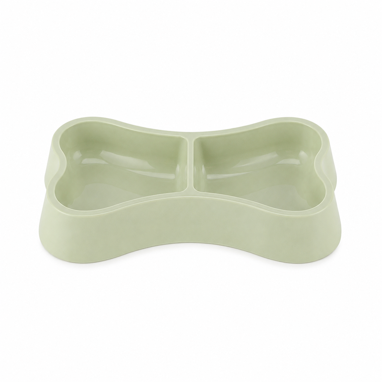 Zugo Pastel Bone Double Bowl
