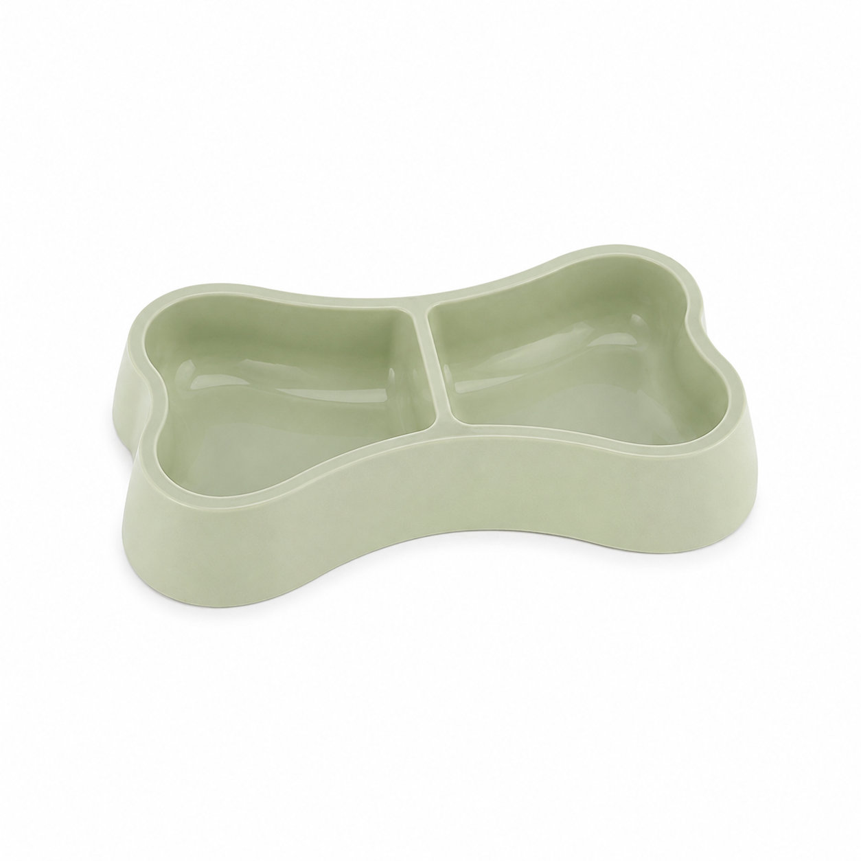 Zugo Pastel Bone Double Bowl