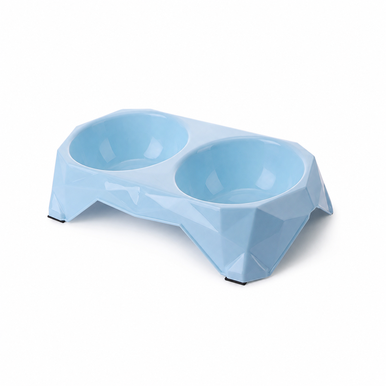 Zugo Pastel Diamond Double Bowl