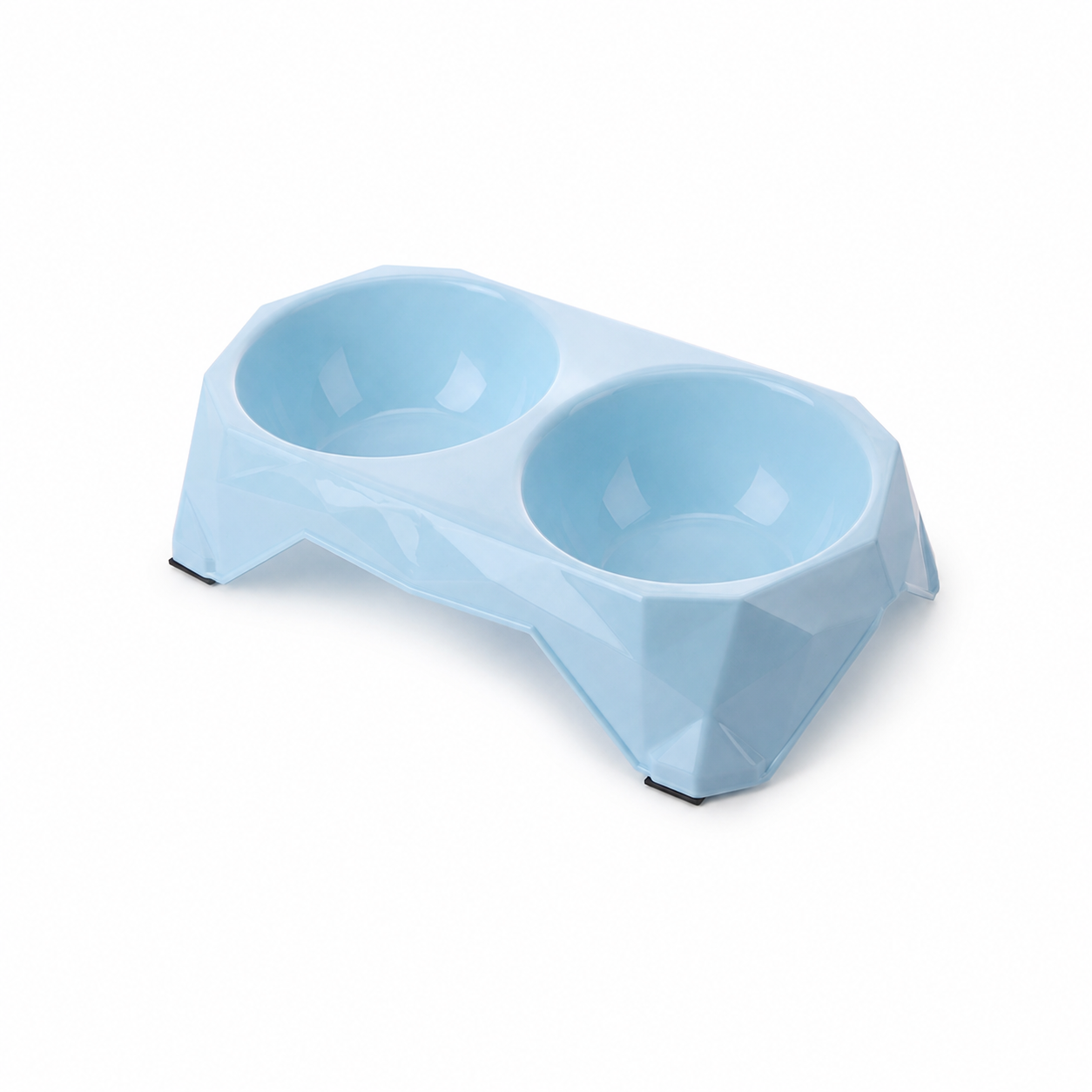 Zugo Pastel Diamond Double Bowl
