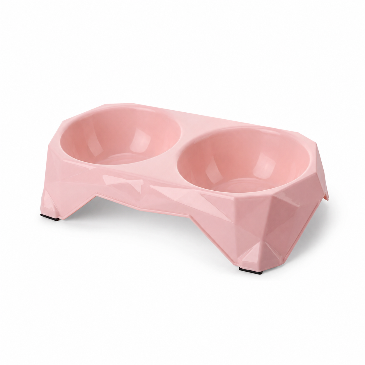 Zugo Pastel Diamond Double Bowl