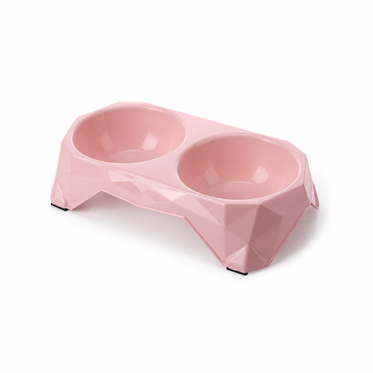 Zugo Pastel Diamond Double Bowl