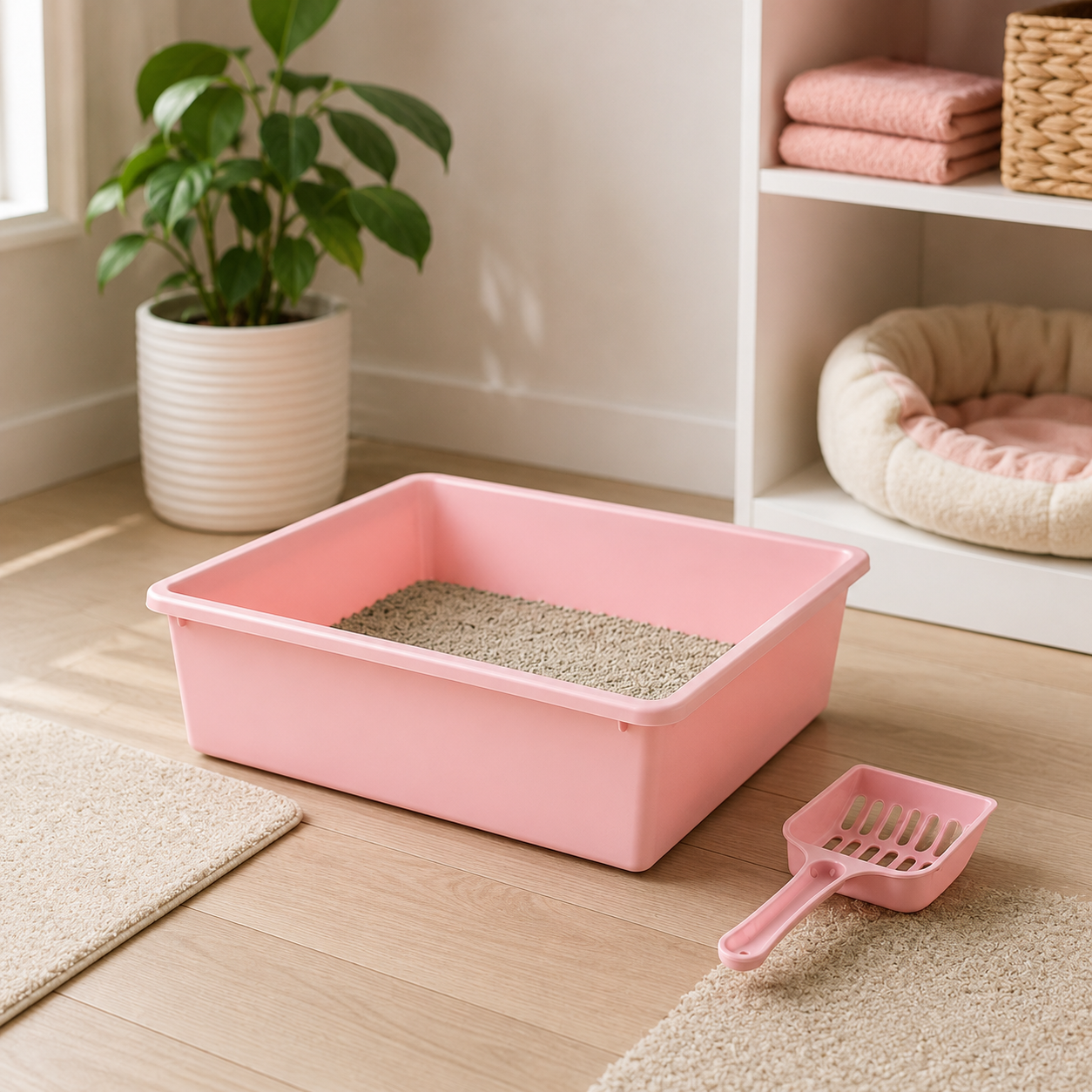 Zugo Pastel Square Large 48x36x13 Litter Box