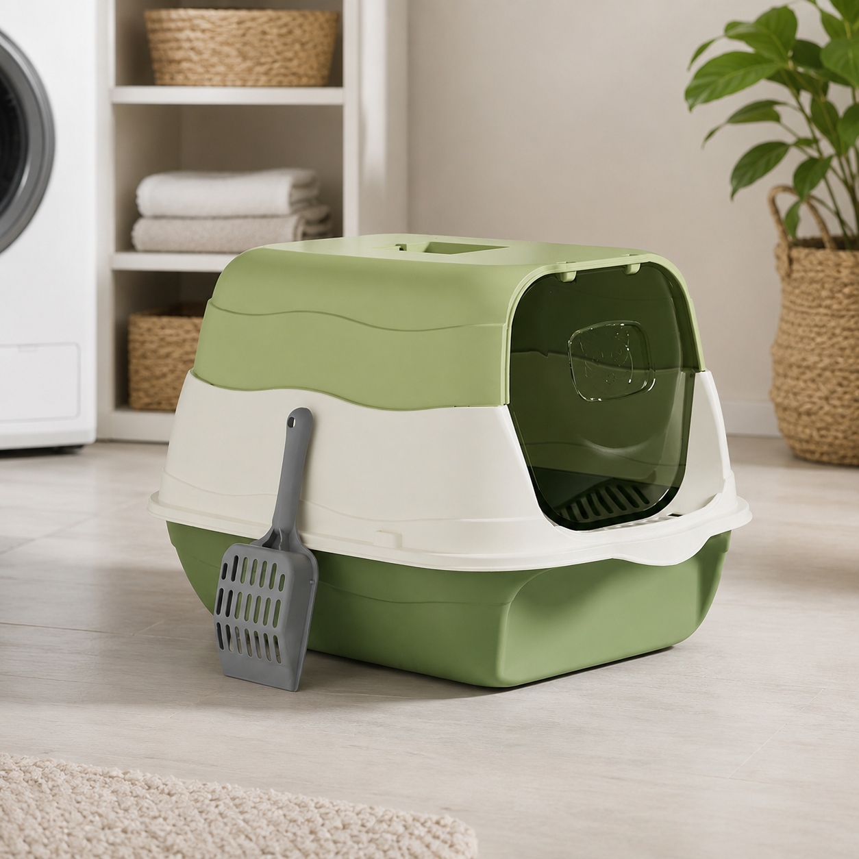Zugo Classic Green 50x34x33 Litter Box