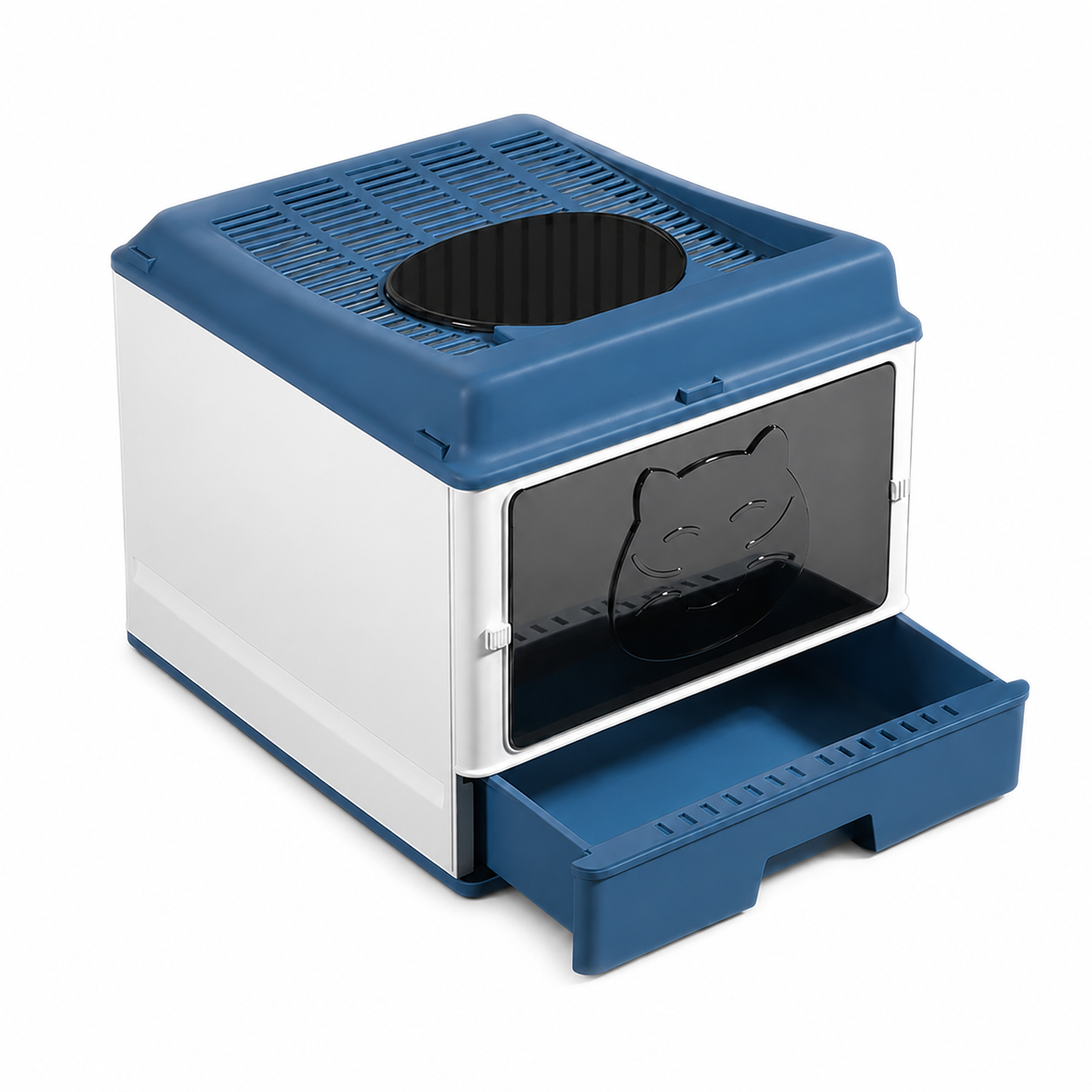 Zugo Drawer Blue 50x40x38 Litter Box