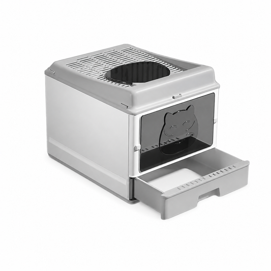 Zugo Drawer Grey 50x40x38 Litter Box