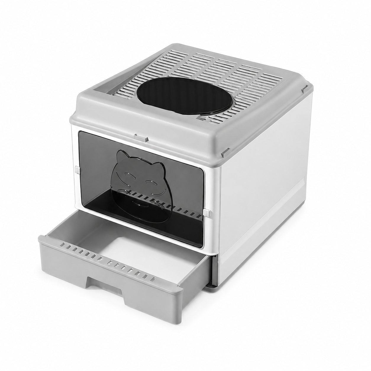 Zugo Drawer Grey 50x40x38 Litter Box
