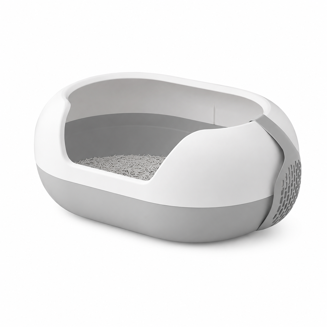 Zugo Space Capsule Grey 60x41x23 Litter Box
