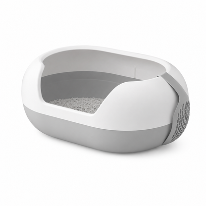 Zugo Space Capsule Grey 60x41x23 Litter Box