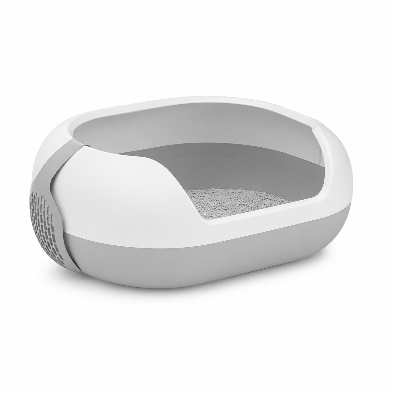 Zugo Space Capsule Grey 60x41x23 Litter Box