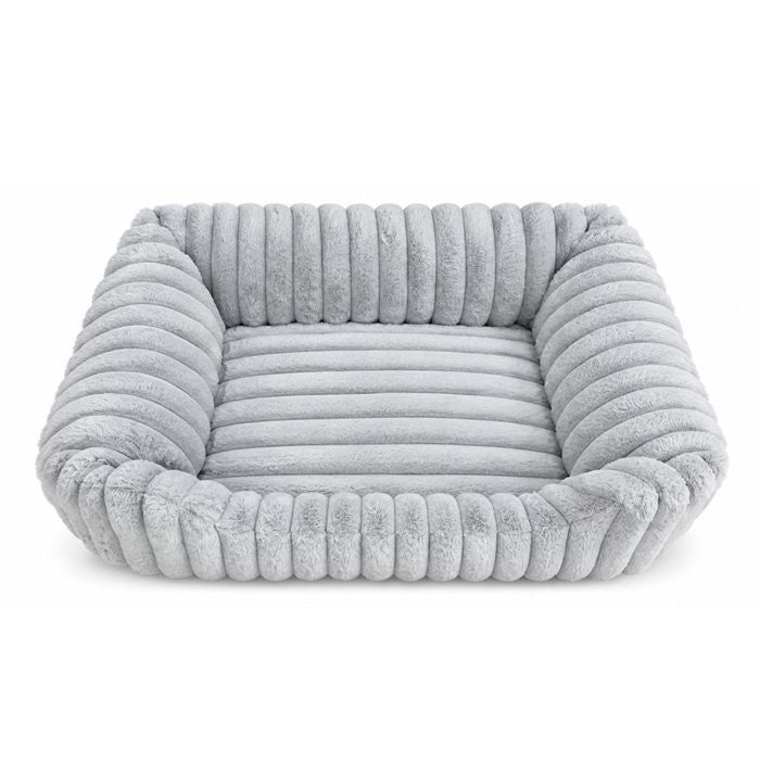 Zugo Ribbed Bed - Grey