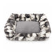 Zugo Fluffy Bed - Black / White