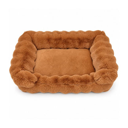 Zugo Fluffy Bed - Brown
