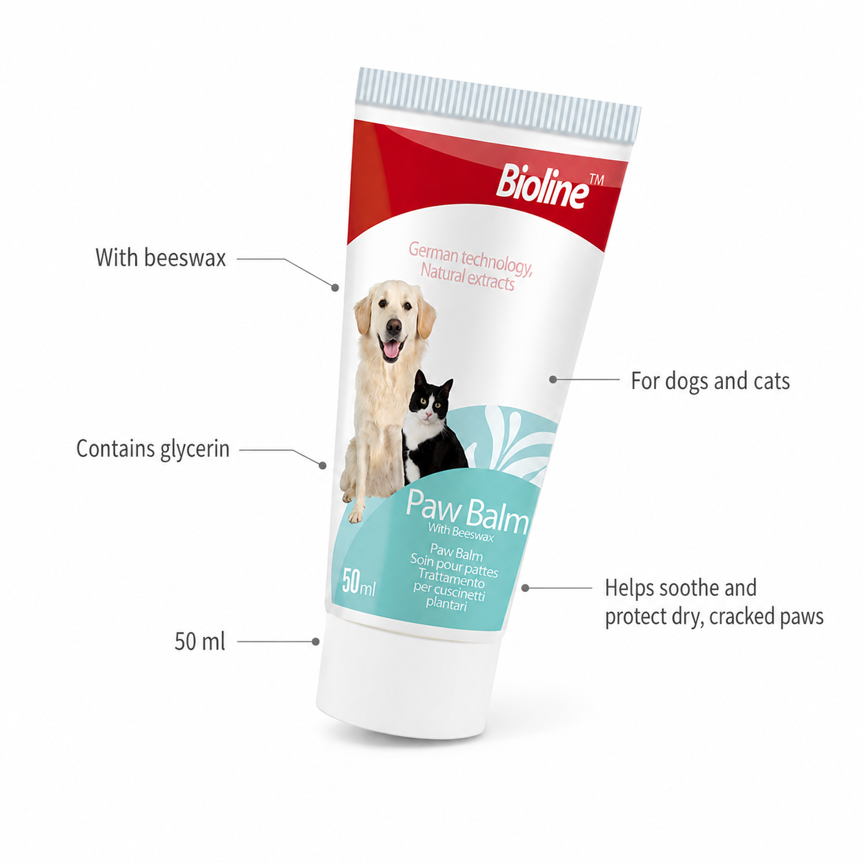 Bioline Pawcare Creme 50ML