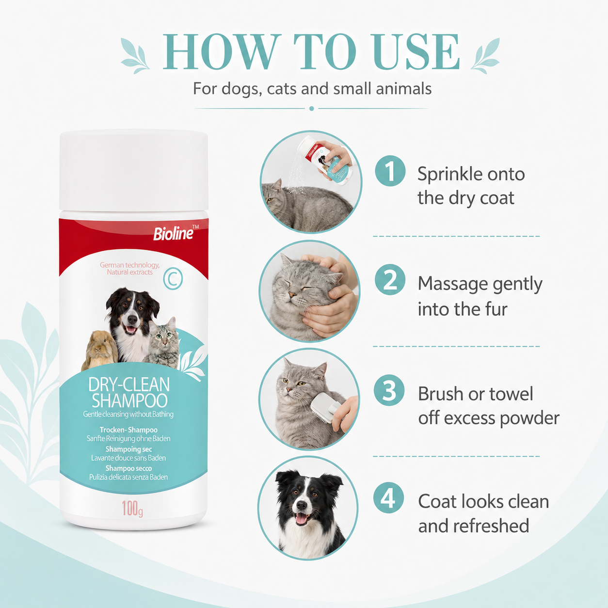 Bioline Shampoo Dry 100G