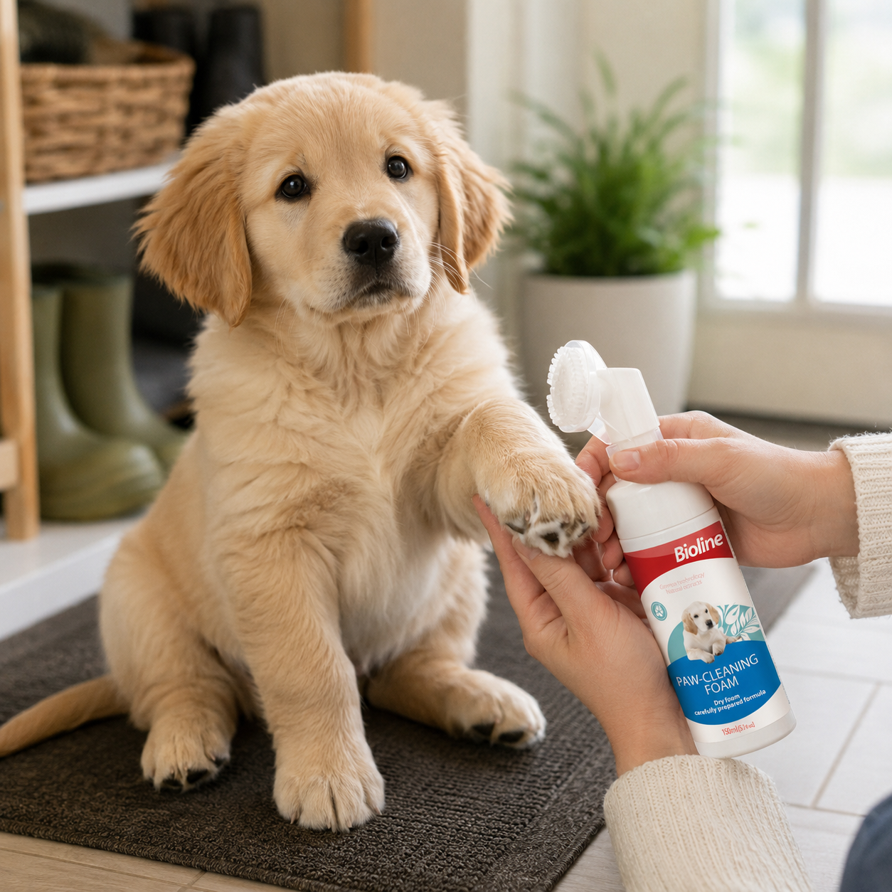 Bioline Paw Cleaning Foam Dog 150ml