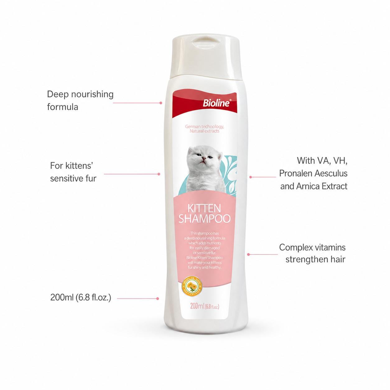 Bioline Shampoo Kitten 200ml