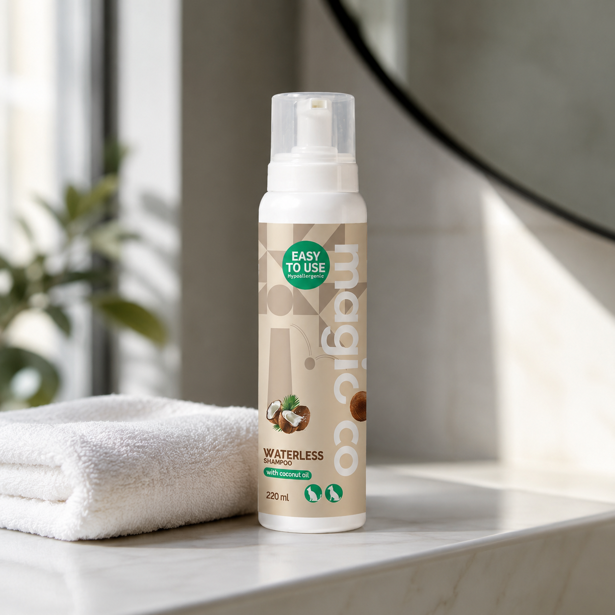 Magicoco Shampoo Waterless 220ml