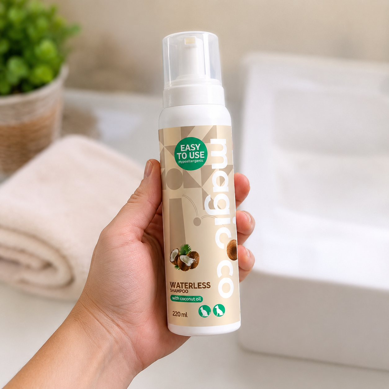 Magicoco Shampoo Waterless 220ml