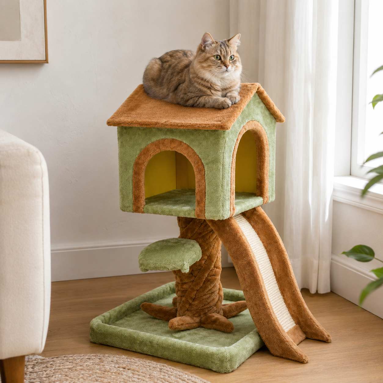 Zugo Forest Hut Cat Tree