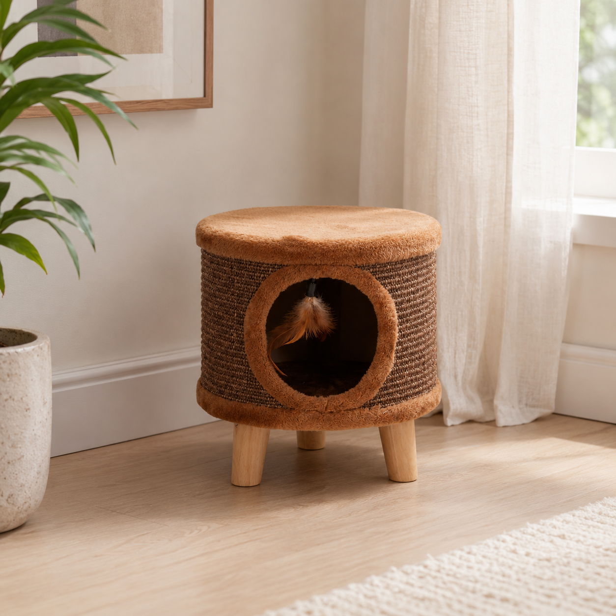 Zugo Sisal Cat Stool