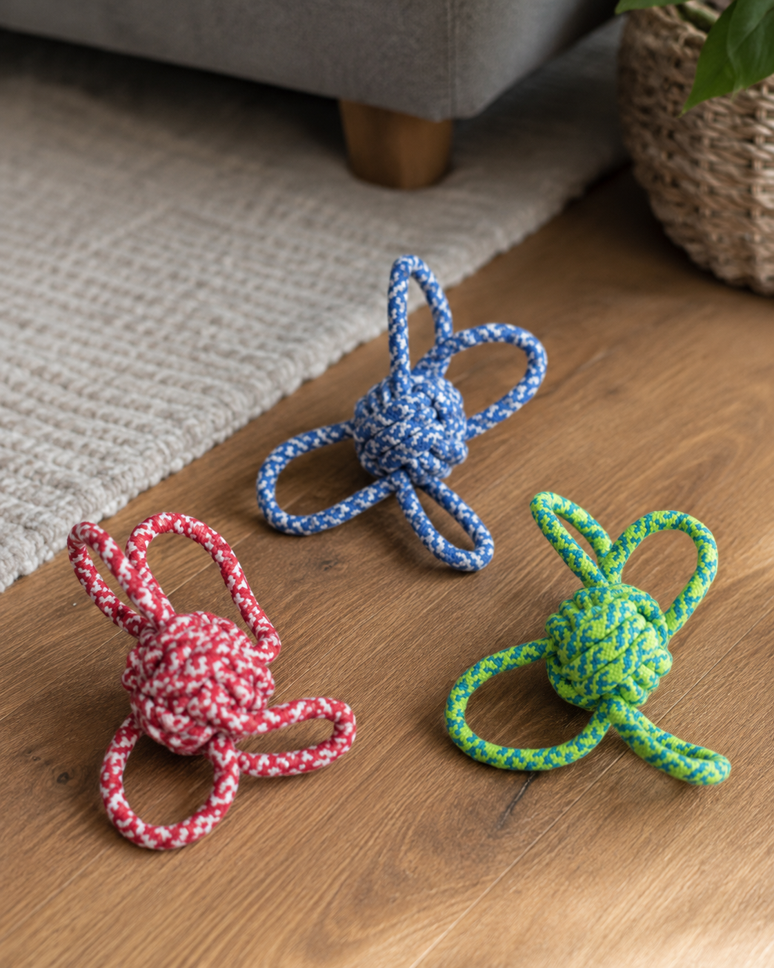 Zugo Twist Butterfly Loop Rope Toy