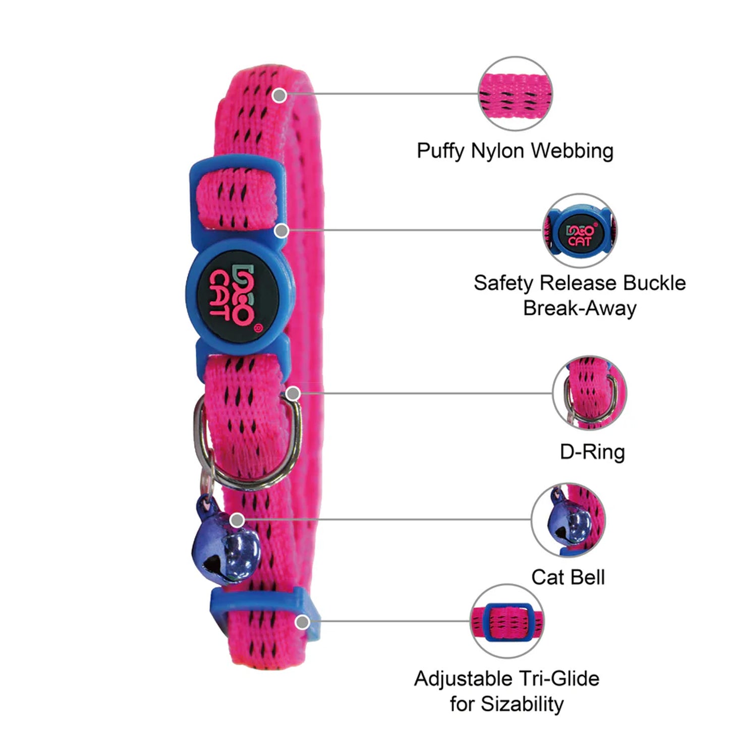 Doco Puffy Cat Collar