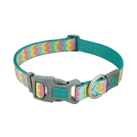 Doco Jacquard Weave Dog Collar
