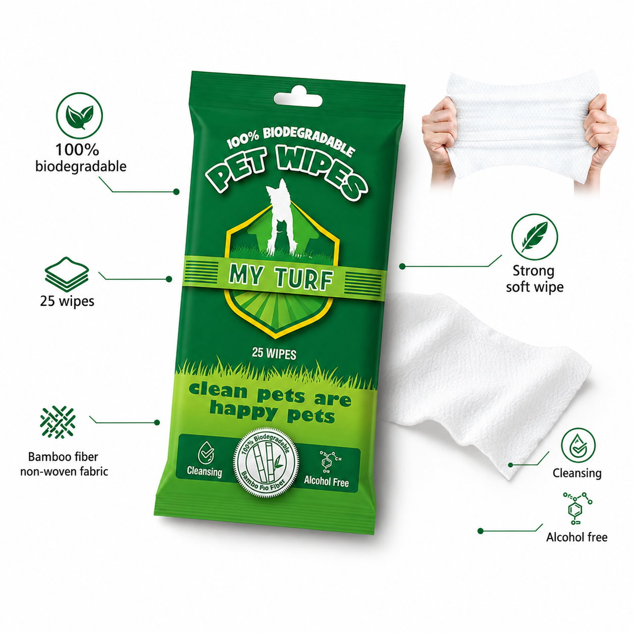 My Turf Eco Wipes